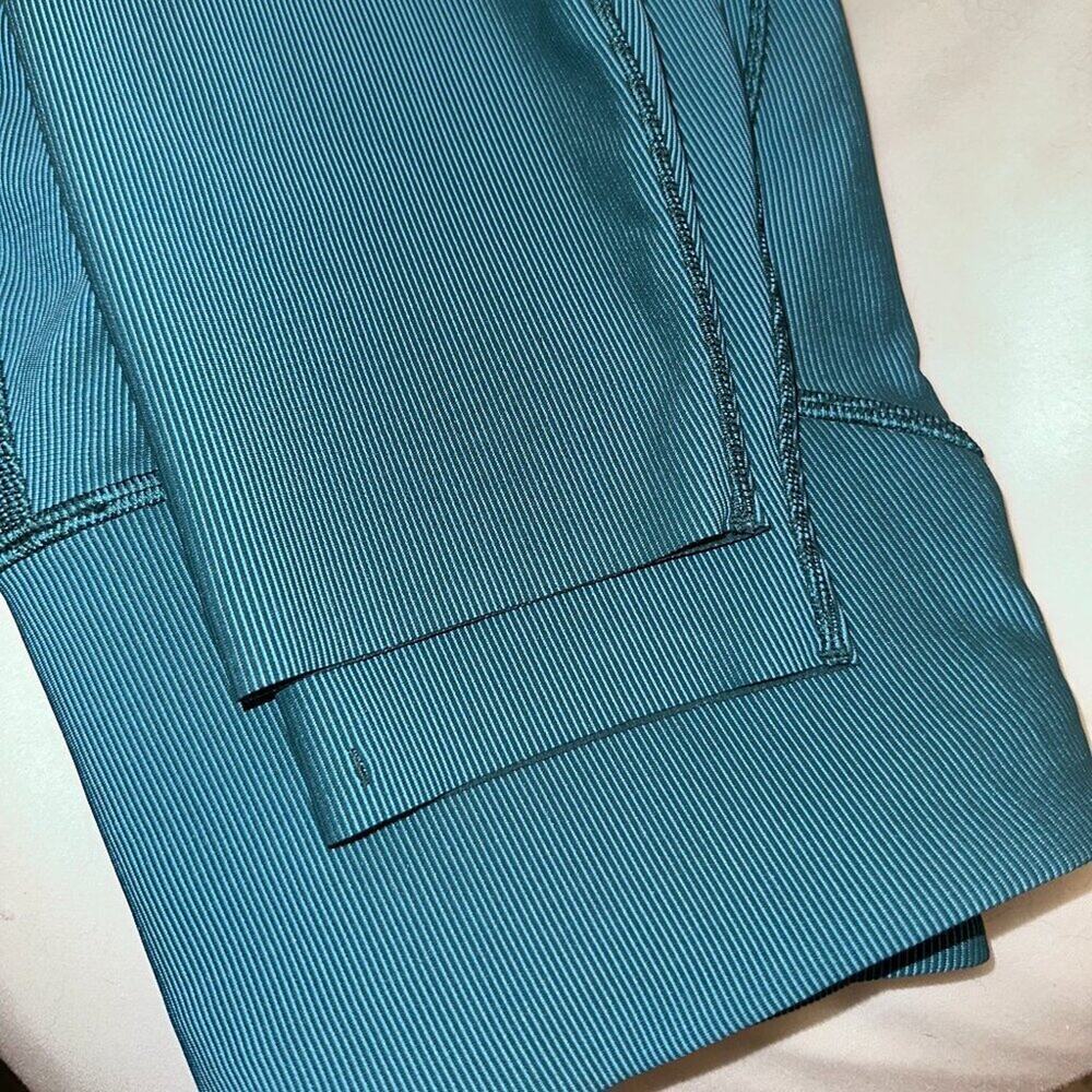 💚💙 Lululemon Base Pace High-Rise Tight 25” Two-Tone Ribbed - Size 8 💚💙 - Picture 13 of 13